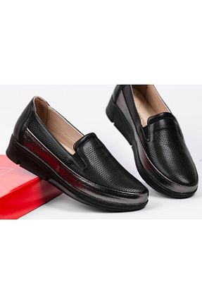 کفش کژوال مشکی زنانه پلی اورتان LEMOSSA SHOES - کد 652925122