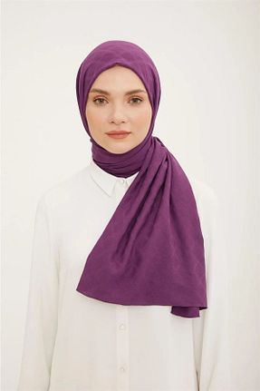 شال بنفش زنانه پلی استر Armine - کد 667470450