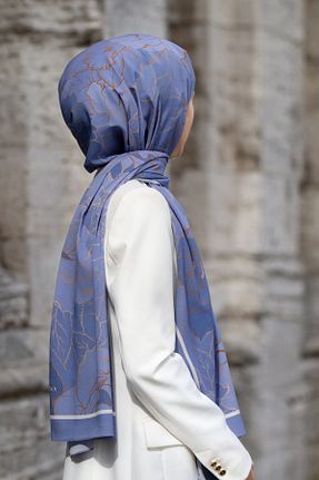شال بژ زنانه Medine İpeği Vissona - کد 669020908