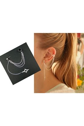 گوشواره جواهر فلزی TakıConcept - کد 669261210