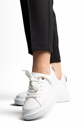 کفش اسنیکر سفید زنانه بند دار Stilbagshoes - کد 669611916