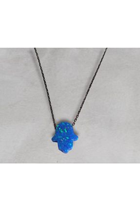 گردنبند جواهر آبی زنانه سرامیک Home - کد 664858216