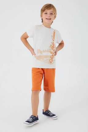 ست بالاتنه و پائین تنه بژ بچه گانه بافتنی U.S. Polo Assn. - کد 670185053
