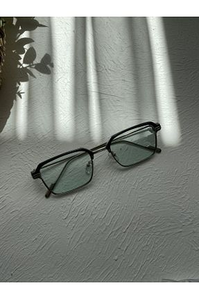 عینک آفتابی سبز زنانه فلزی NuN - کد 670107136