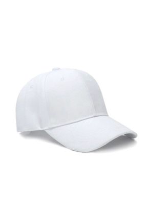 کلاه سفید زنانه پنبه (نخی) کد 669410358