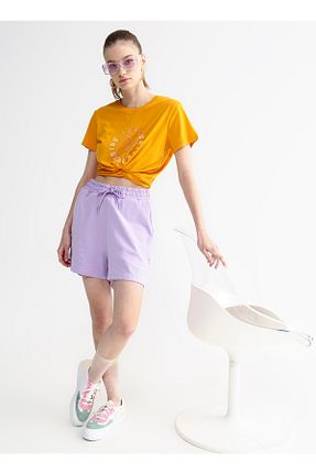 شلوارک و برمودا بنفش زنانه بافتنی Aeropostale - کد 667618622