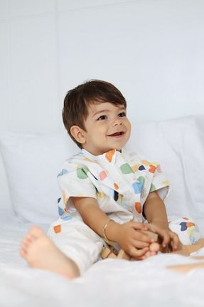 سرهمی خواب رنگی بچه گانه پنبه ای Ninna Kids - کد 656085718