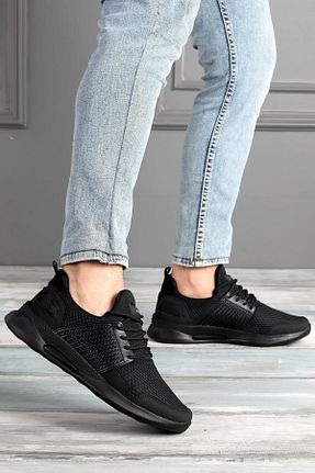 کفش اسنیکر مشکی مردانه بند دار Dunlop - کد 669333655