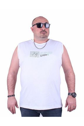 تیشرت سایز بزرگ سفید مردانه سایز بزرگ MocGrande - کد 669384103