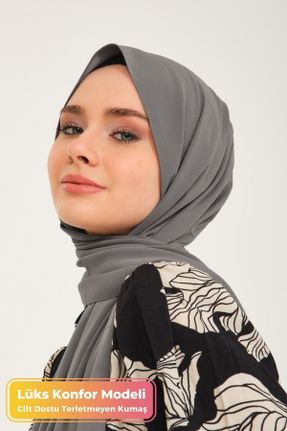 شال طوسی زنانه کد 668729926