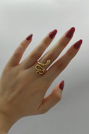 انگشتر جواهر زرد زنانه Genel Markalar - کد 87946914