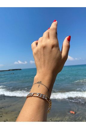 دستبند جواهر صورتی زنانه by dys jewelry - کد 88170431