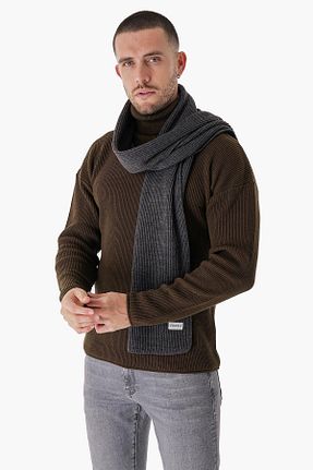 شال گردن طوسی مردانه اکریلیک CHUBA - کد 237849721