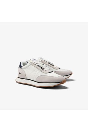 کفش اسنیکر سفید مردانه بند دار Lacoste - کد 671144167