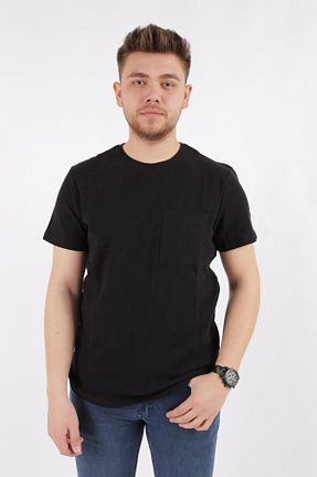 تیشرت مشکی مردانه رگولار Cazador - کد 671511275