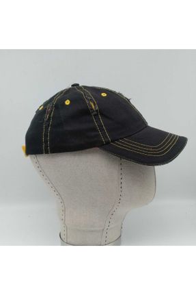 کلاه مشکی زنانه پنبه (نخی) کد 672371031