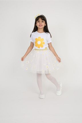 ست بالاتنه و پائین تنه زرد بچه گانه بافتنی Nacar - کد 672002168