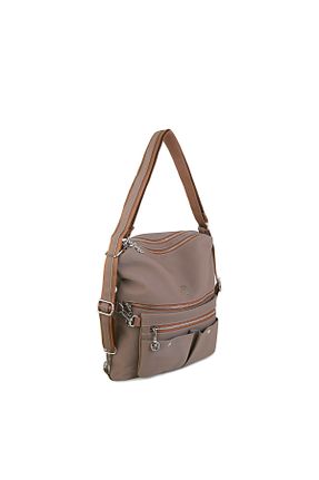 کوله پشتی متالیک زنانه ابعاد بزرگ Nas Bag - کد 76750399