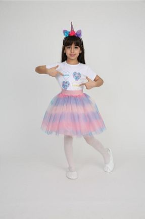 ست بالاتنه و پائین تنه سفید بچه گانه بافتنی Nacar - کد 672002096