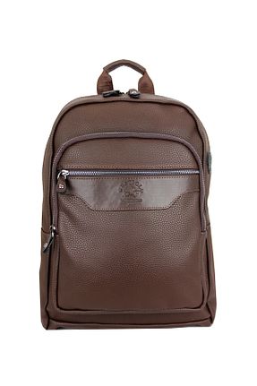 کیف لپ تاپ و مدارک قهوه ای زنانه چرم مصنوعی West Polo Çanta - کد 672465365