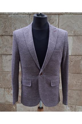 کت بلیزر صورتی مردانه پنبه - الاستین SEAJEANS - کد 672431089