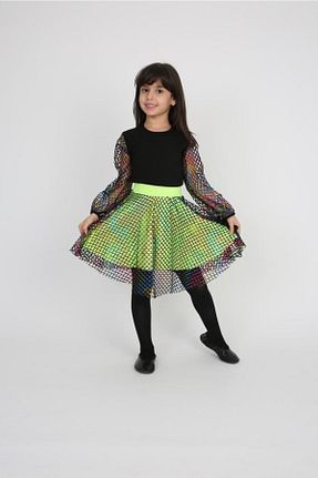 ست بالاتنه و پائین تنه سبز بچه گانه بافتنی Nacar - کد 672002110