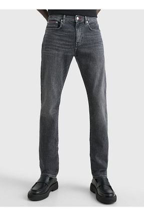 شلوار جین مشکی مردانه پاچه لوله تفنگی Tommy Hilfiger - کد 672660000