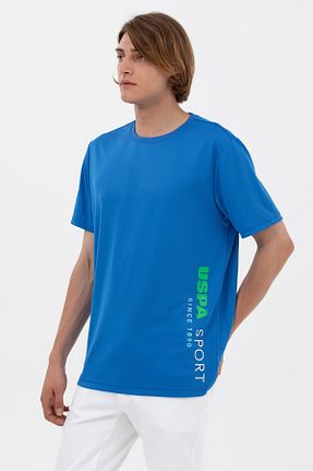 تیشرت آبی مردانه رگولار U.S. Polo Assn. - کد 672663865