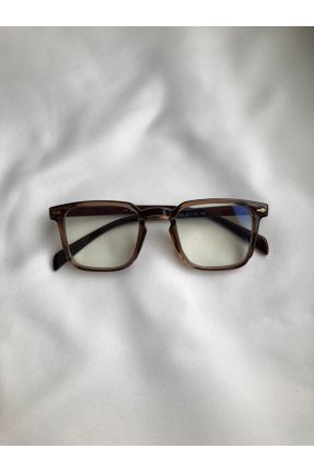 عینک محافظ نور آبی قهوه ای زنانه 47 UV400 کد 672960185
