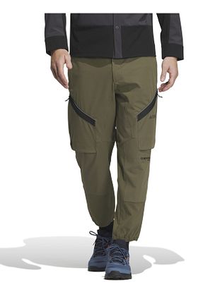 شلوار کرمگن خاکی مردانه فاق بلند adidas - کد 673089766