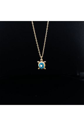گردنبند طلا زرد زنانه 14 عیار BERK MÜCEVHERAT - کد 673449312