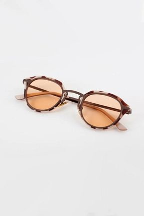 عینک آفتابی نارنجی زنانه UV400 LOOKUP - کد 673949136
