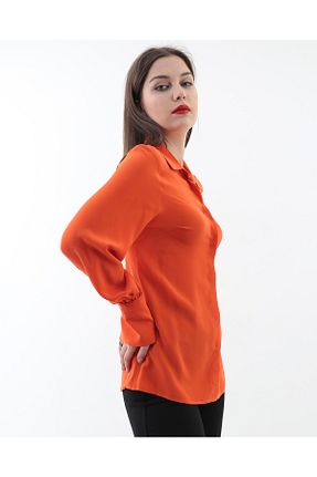 پیراهن قرمز زنانه رگولار LAVİNİST - کد 349242827