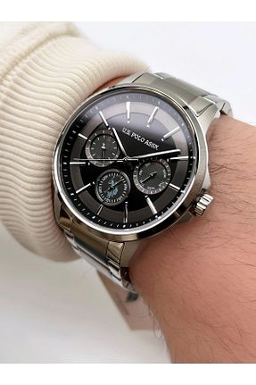 ساعت مچی طوسی مردانه 41-45 میلی متر U.S. Polo Assn. - کد 674296155