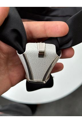 کراوات سفید مردانه پارچه cheetah quality - کد 674405072