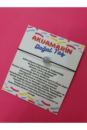دستبند جواهر مشکی زنانه سنگ طبیعی GÜMÜŞTEL EL SANATLARI - کد 87518240