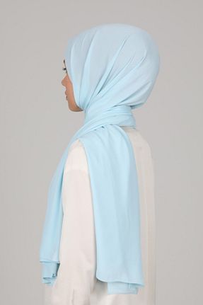 شال آبی زنانه شیفون Levidor - کد 88475576