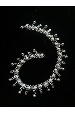 خلخال نقره سفید زنانه gökçe gümüş - کد 88865384