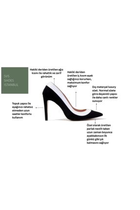 کفش پاشنه بلند کلاسیک مشکی زنانه جیر پاشنه نازک پاشنه بلند ( +10 cm) کد 88380949