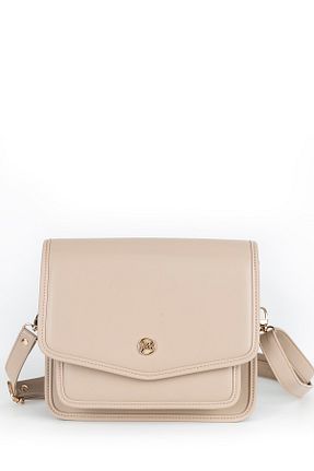 کیف پستچی بژ زنانه چرم مصنوعی MORCA - کد 636991065