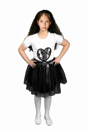 ست بالاتنه و پائین تنه مشکی بچه گانه بافتنی Nacar - کد 674296837