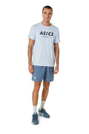 تیشرت اسپرت سرمه ای مردانه رگولار Asics - کد 673776738