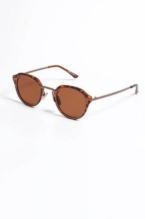 عینک آفتابی قهوه ای زنانه UV400 LOOKUP - کد 673949051