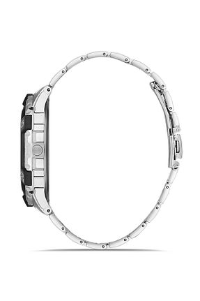 ساعت مچی مشکی مردانه 36-40 میلی متر Polo55 - کد 350244013