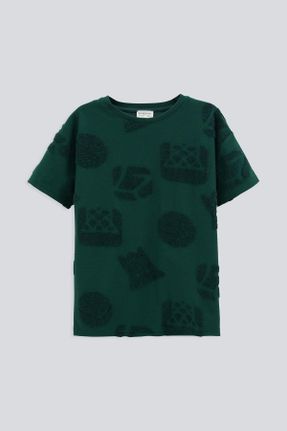 تی شرت سبز مردانه کد 674359931
