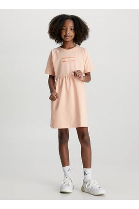 لباس نارنجی بچه گانه بافت Calvin Klein - کد 674901166