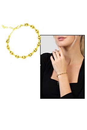 دستبند نقره زرد زنانه 925 عیار EbruHome - کد 675453198