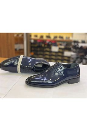کفش کلاسیک سرمه ای مردانه پاشنه تخت Pierre Cardin - کد 675677795