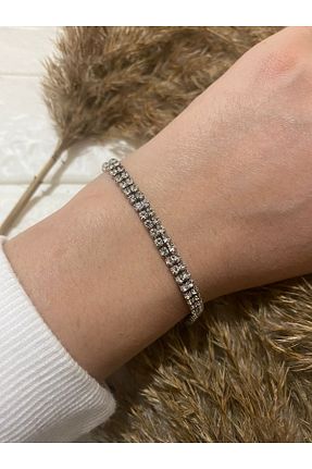 دستبند جواهر زنانه زیرکن sema aksesuar - کد 674088204