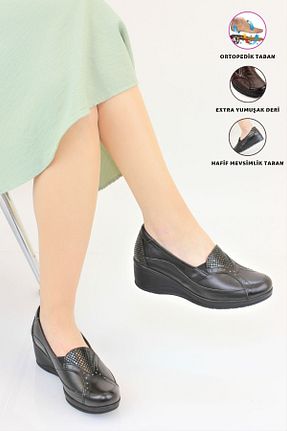 بابت مشکی زنانه چرم خالص Forelli - کد 675493508